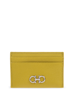 Card case with app in the shape of a logo