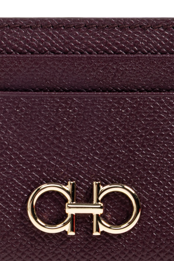 FERRAGAMO Leder Kartenetui