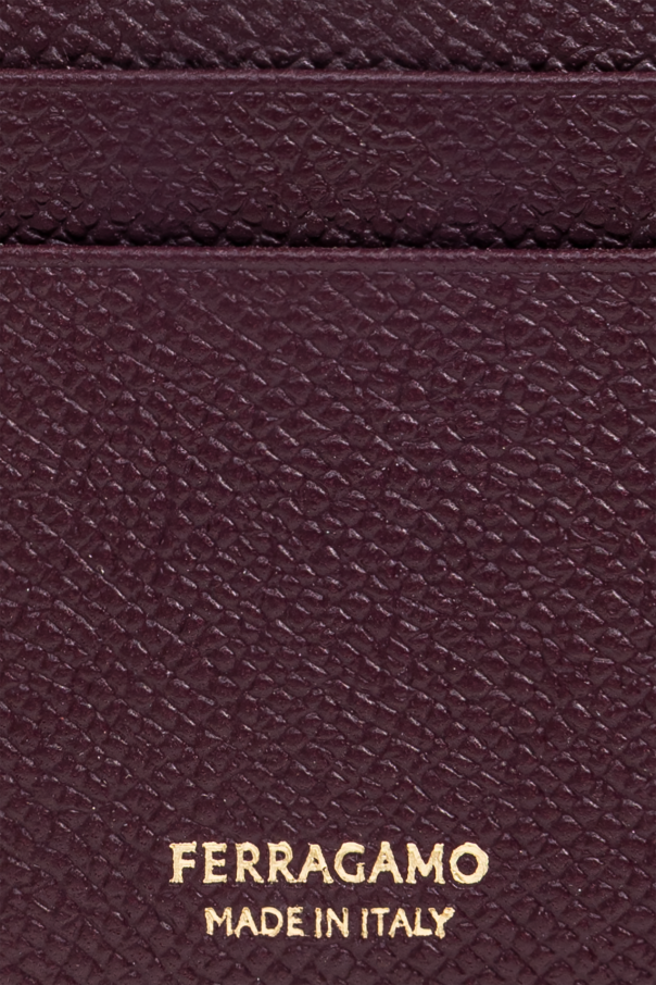 FERRAGAMO Leder Kartenetui