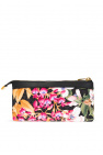 FERRAGAMO BLACK Floral-motif washbag