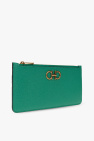 FERRAGAMO Leather wallet with logo