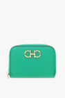 FERRAGAMO Leather wallet with logo