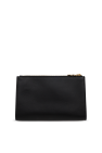 FERRAGAMO BLACK Leather cosmetic bag