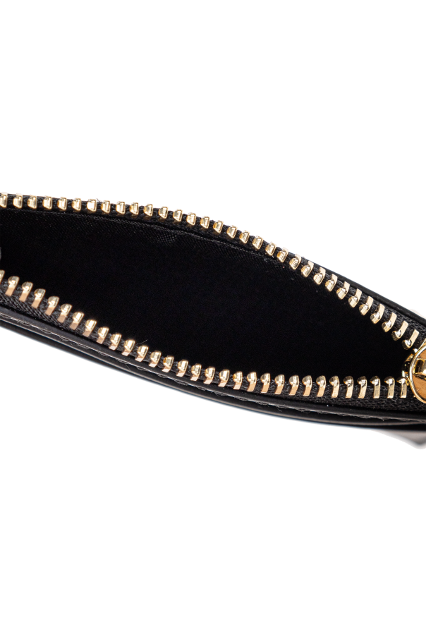 FERRAGAMO Funda de cuero para tarjetas con llavero