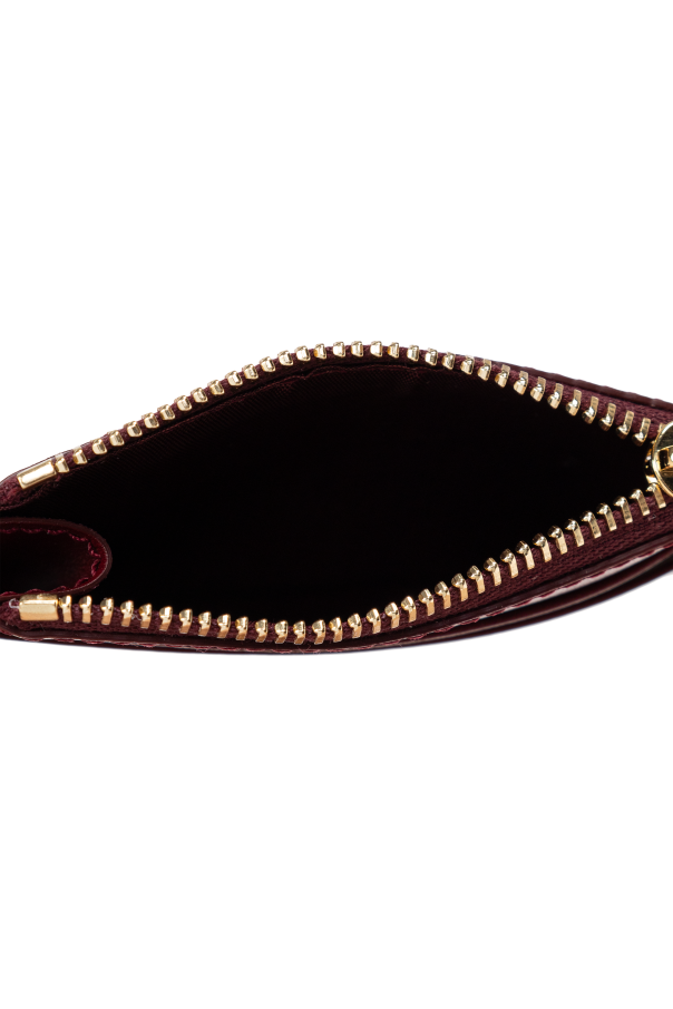 FERRAGAMO Lederkartenetui mit Schlüsselanhänger