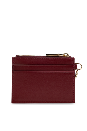 FERRAGAMO Lederkartenetui mit Schlüsselanhänger