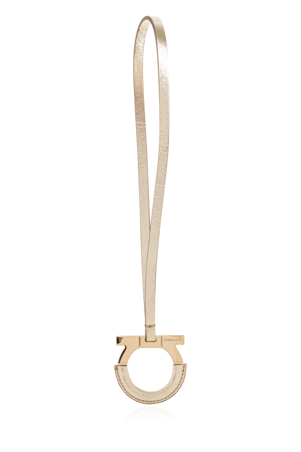 Leather bag keychain od FERRAGAMO