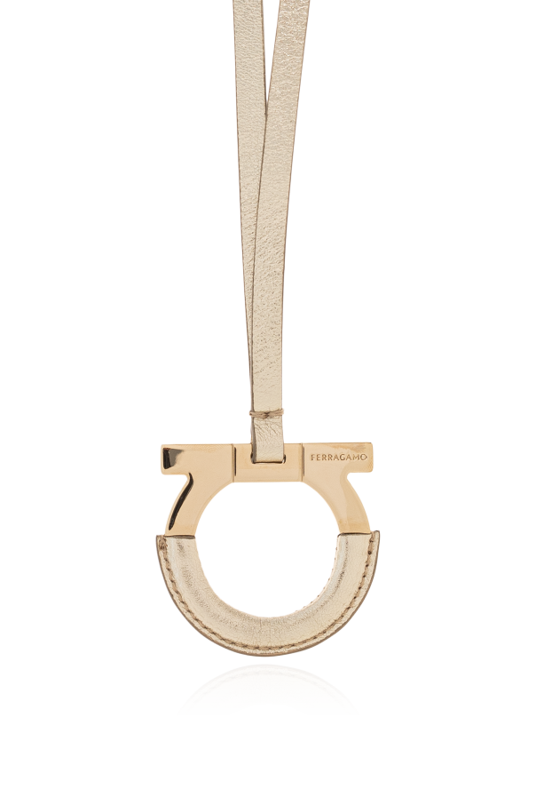 FERRAGAMO Leder-Schlüsselanhänger für Tasche