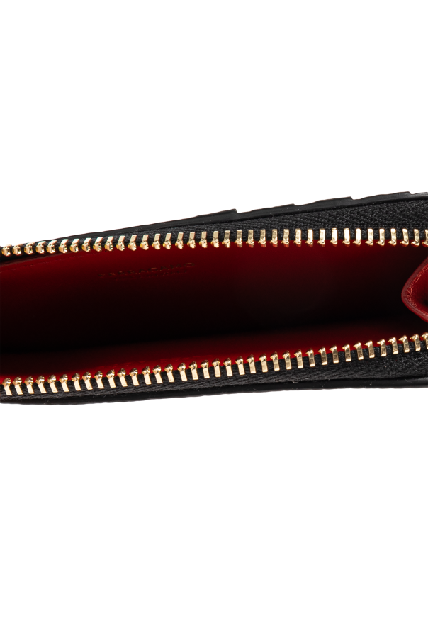 FERRAGAMO Leather card holder