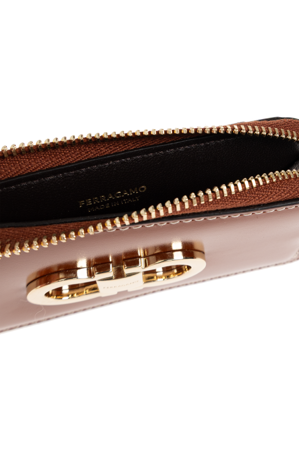 FERRAGAMO Leather card holder