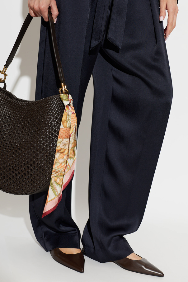 FERRAGAMO Keyring with scarf