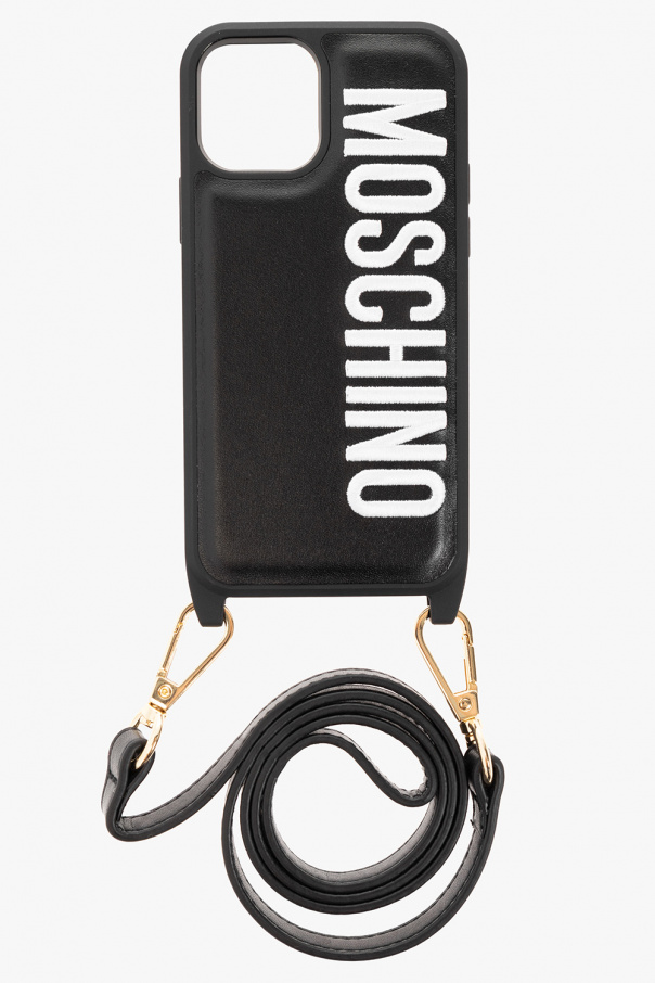 Moschino Strapped iPhone 12/12 Pro case