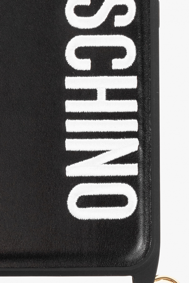 Moschino Strapped iPhone 12 Pro Max case