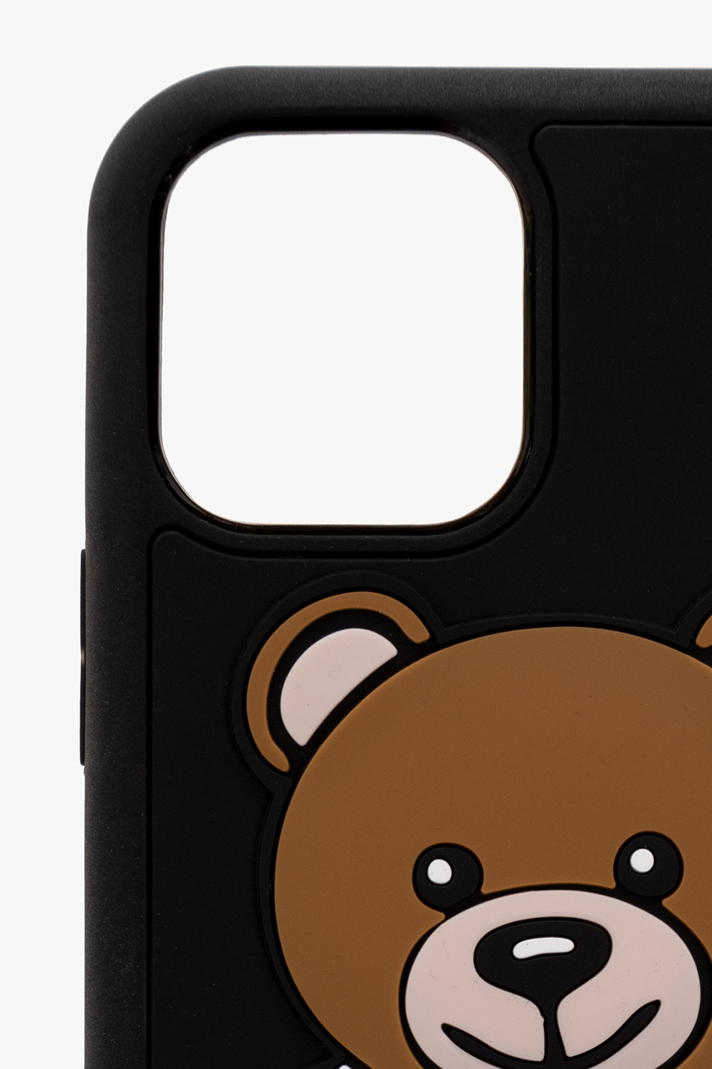 Moschino Teddy Bear iPhone 13 Pro Cover Unisex Black Moschino