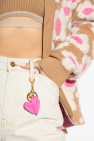 Jacquemus PINK Heart-shaped keyring