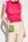 Jacquemus Leather card case with logo