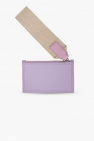 Jacquemus Leather card case with logo