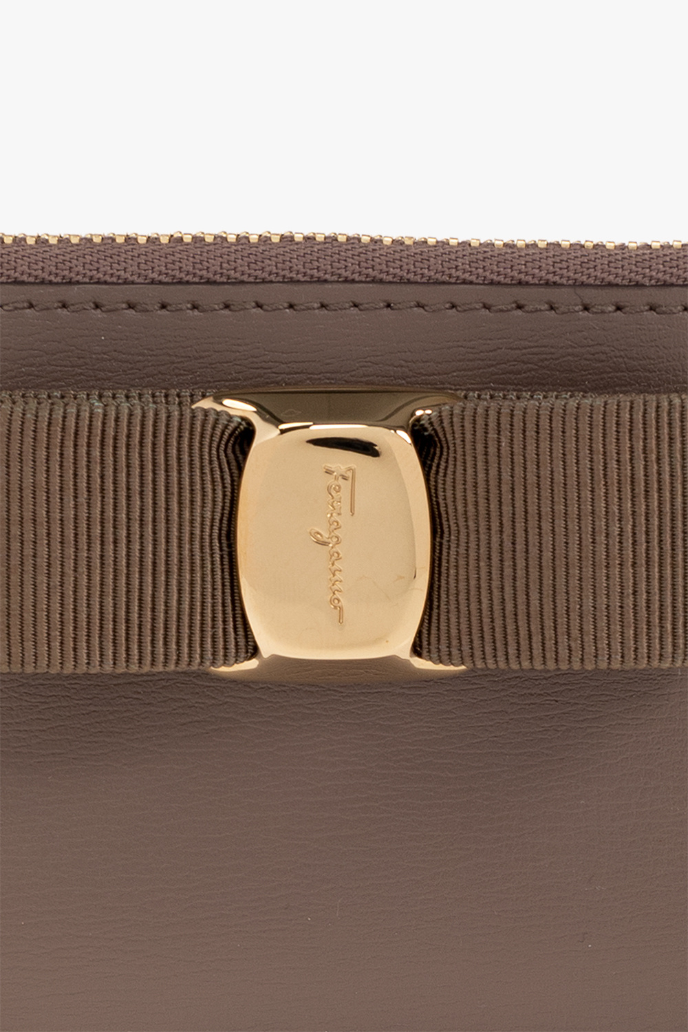 Salvatore Ferragamo Leather card case