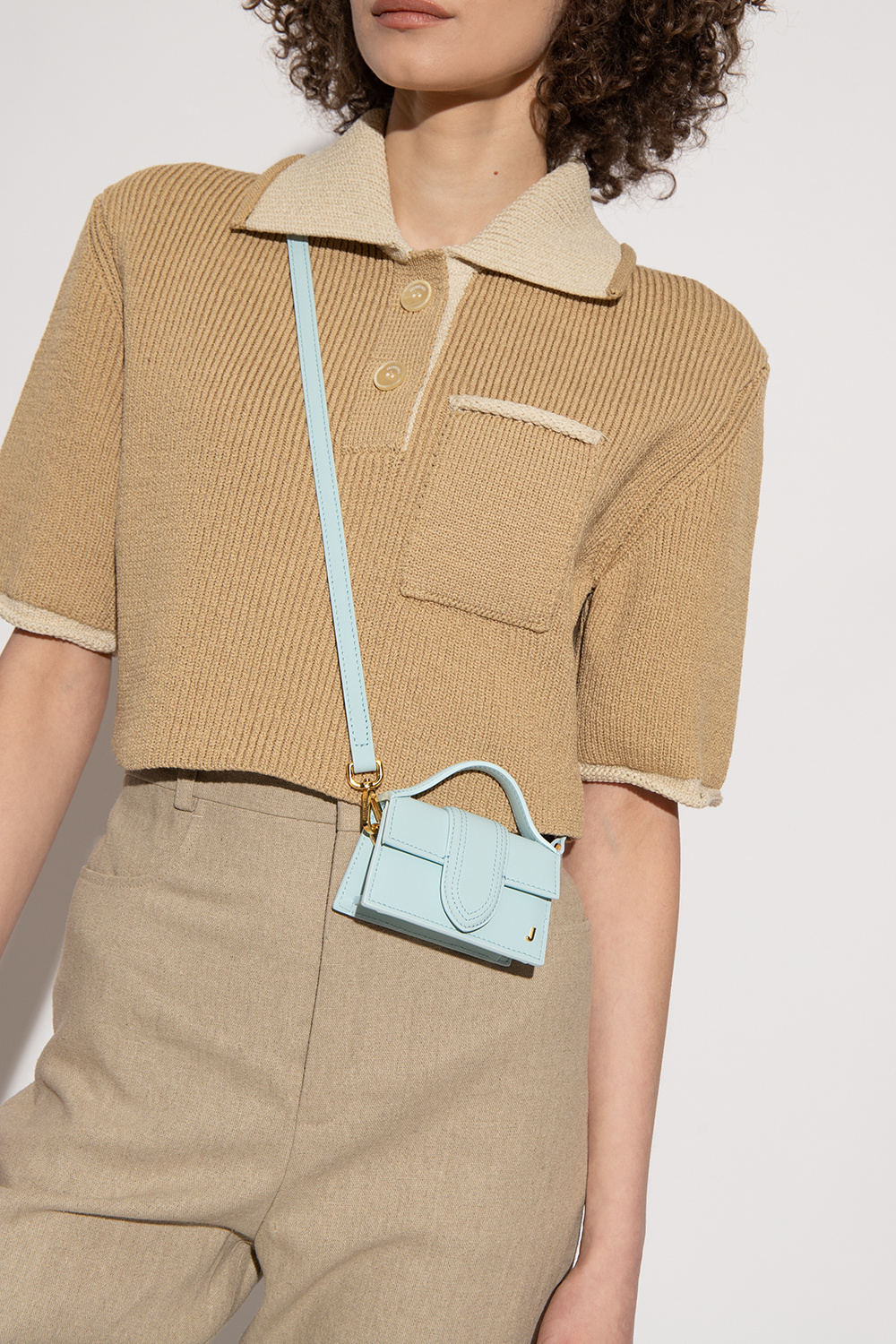 Jacquemus ‘Le Petit Bambino’ strapped pouch