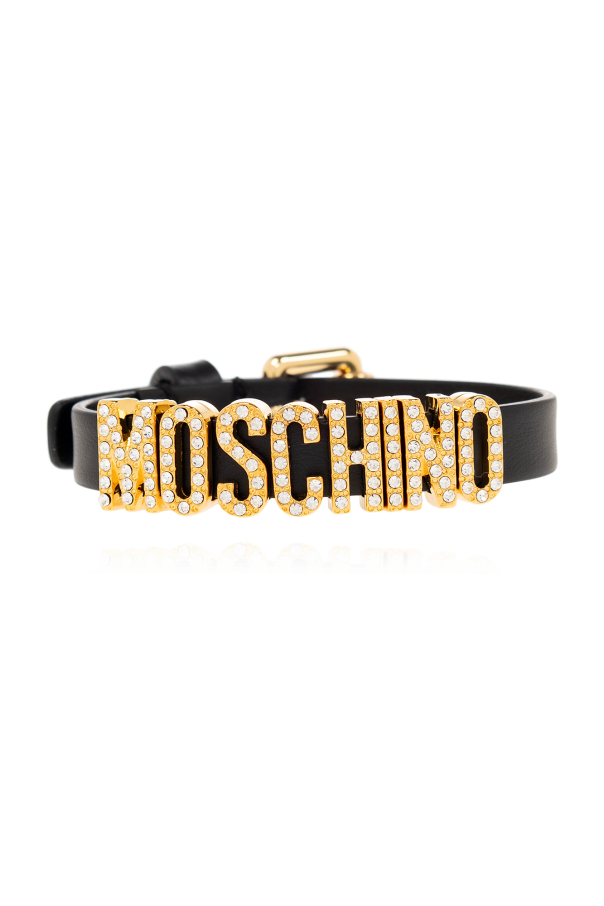Moschino Bransoleta z logo