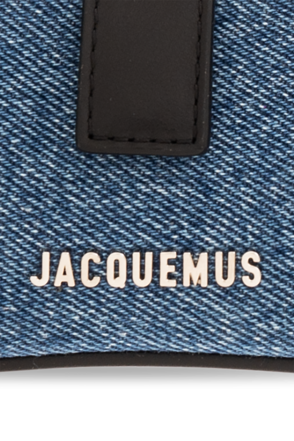 Jacquemus 'Le Porte Bisou' Denim card case