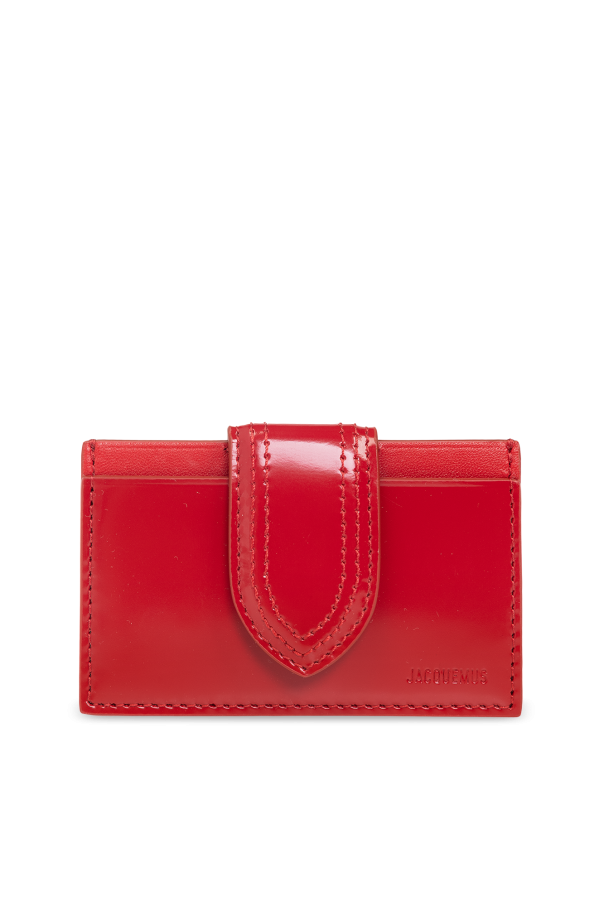 Red Leather card case Jacquemus - Vitkac GB