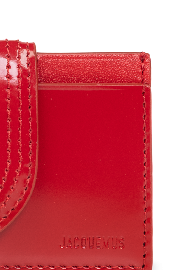 Red Leather card case Jacquemus - Vitkac GB