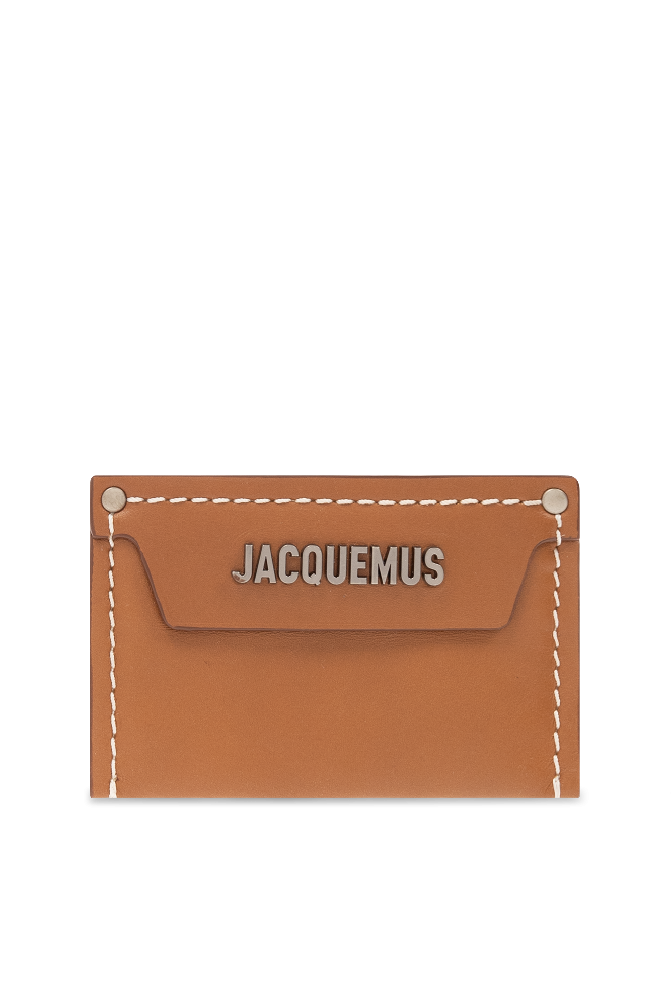 Jacquemus Leather Card Holder Men's Brown | Vitkac