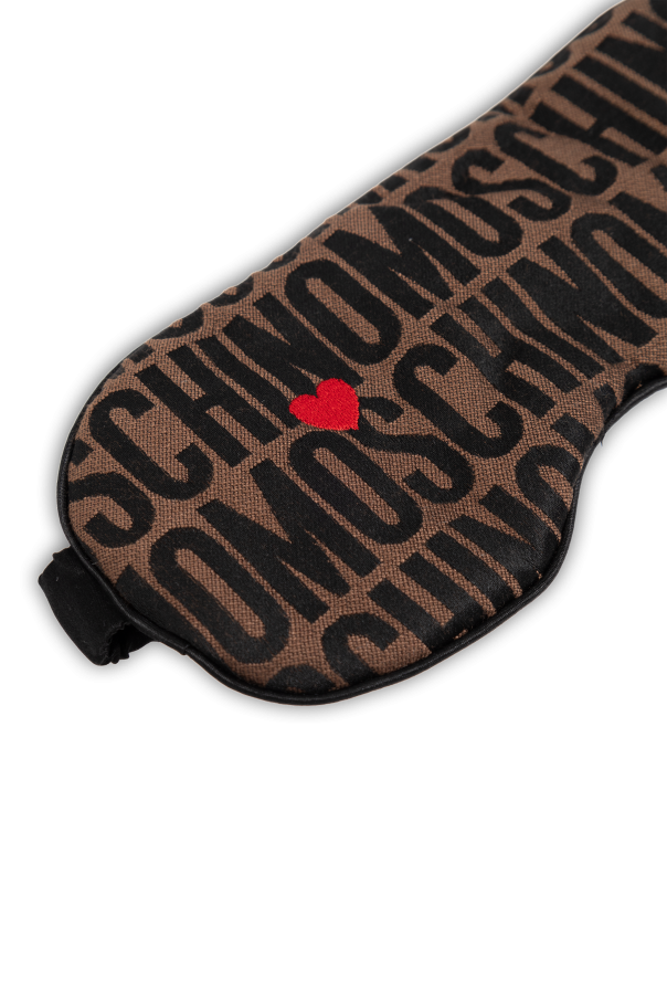 Moschino Set: Flip-Flops and Eye Mask