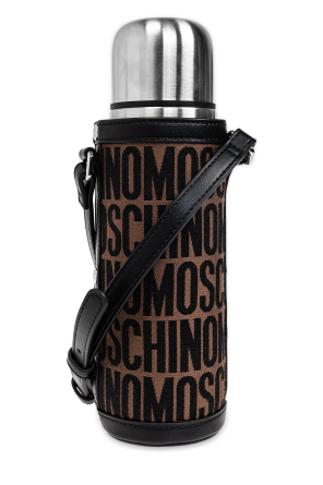 Thermal bottle with a case on a strap od Moschino