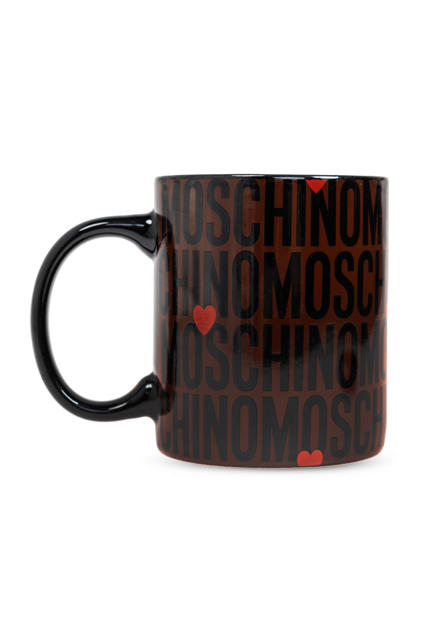 Moschino Ceramic mug with lid