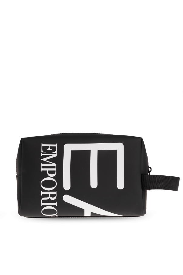 EA7 Emporio Armani Wash bag with logo