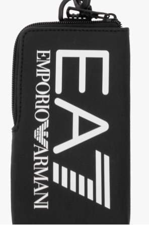 EA7 Emporio Armani Emporio Armani Loungewear T-shirt ajusté manches longues à logo EVA Noir