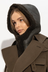Yves Salomon GREEN Fur hood