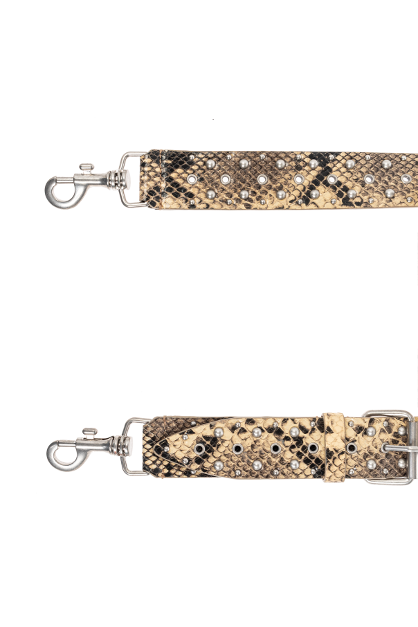 Dries Van Noten Cinturón de cuero