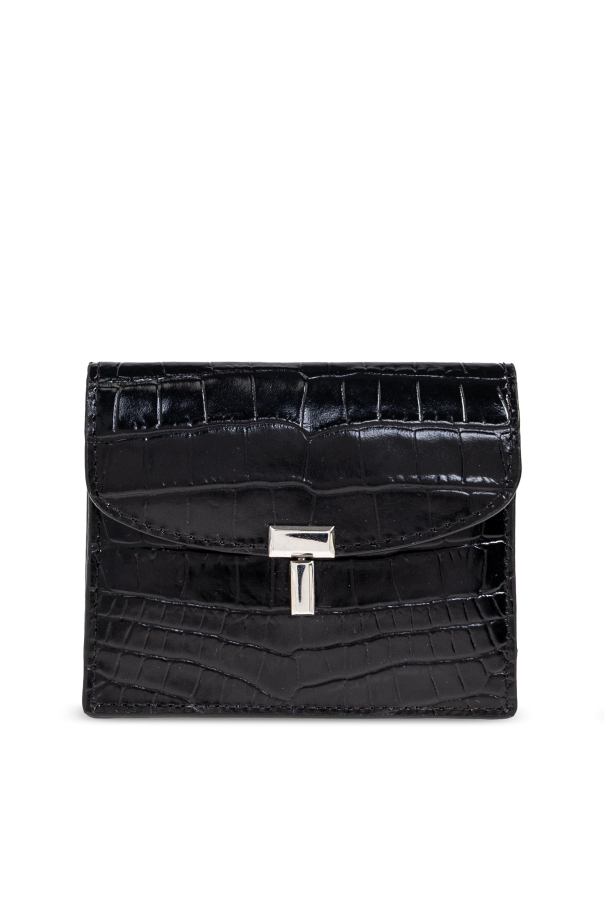 Leather card holder od TOTEME