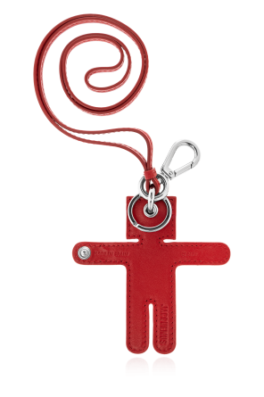 Leather keychain