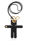 Jacquemus BLACK Leather keychain