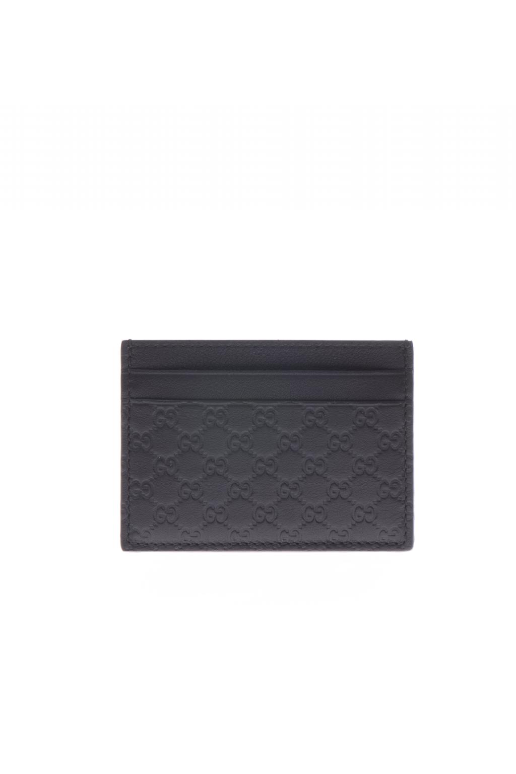 Black 'Microguccissima' Leather Credit Card Case Gucci - Vitkac Germany