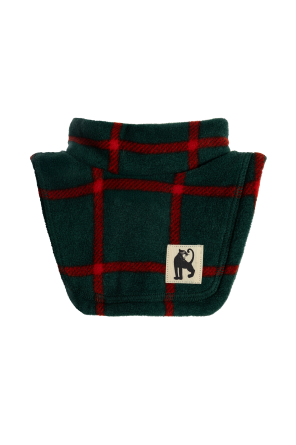 Scarf with a check pattern