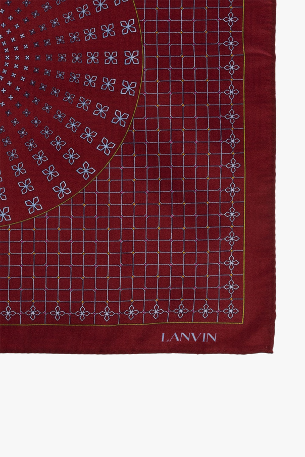 Lanvin Silk pocket square