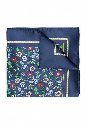 Jedwabna poszetka z logo od Lanvin