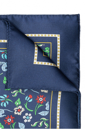 Jedwabna poszetka z logo od Lanvin