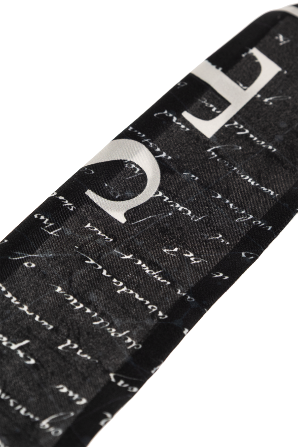AllSaints Silk scarf "Script"