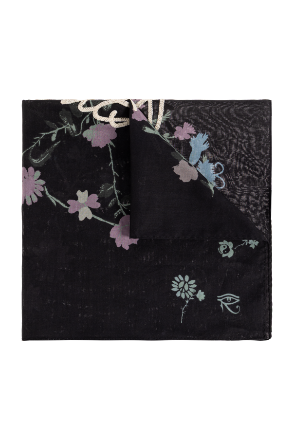 Scarf with floral motif od AllSaints