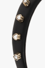 Red Valentino Leather headband
