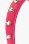 Red Valentino Leather headband
