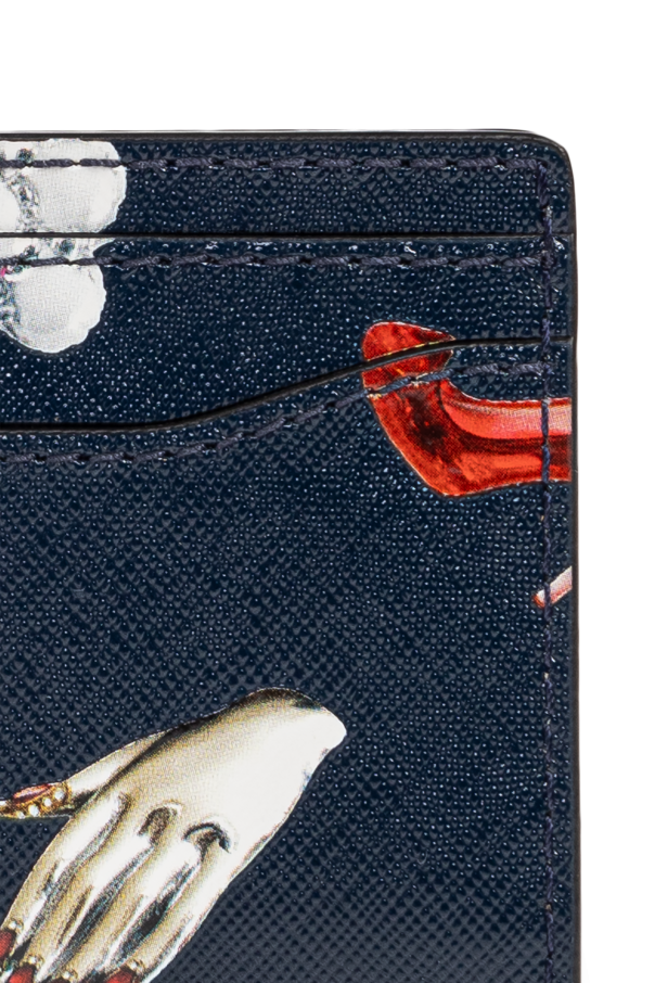 Marc Jacobs Funda de cuero para tarjetas