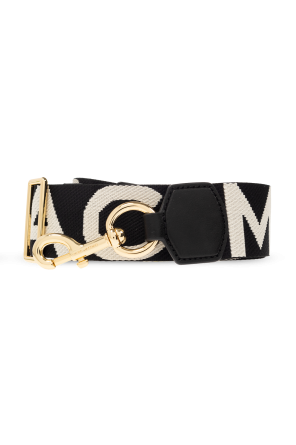 Bag strap with logo