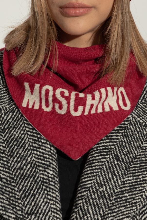 Moschino Scarf with logo